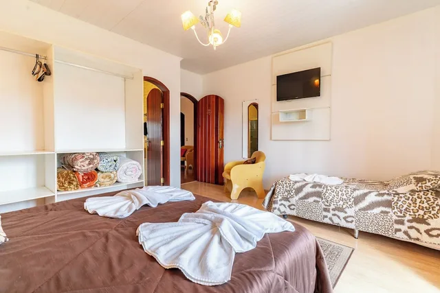 غرفة ثلاثية بسرير مزدوج وسرير فردي، Pousada Recanto Siao 5/10