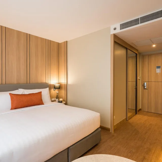 غرفة ديلوكس بسرير مزدوج بإطلالة على المدينة، The Key Premier Hotel Sukhumvit 6/10