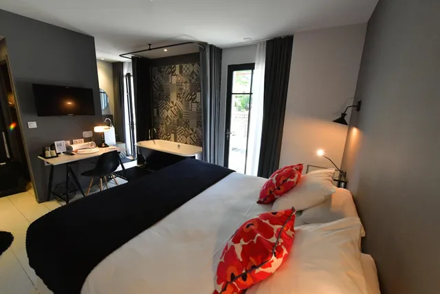 غرفة بريميوم بسرير مزدوج، Pont Levis Hôtel By Franck Putelat 5/10