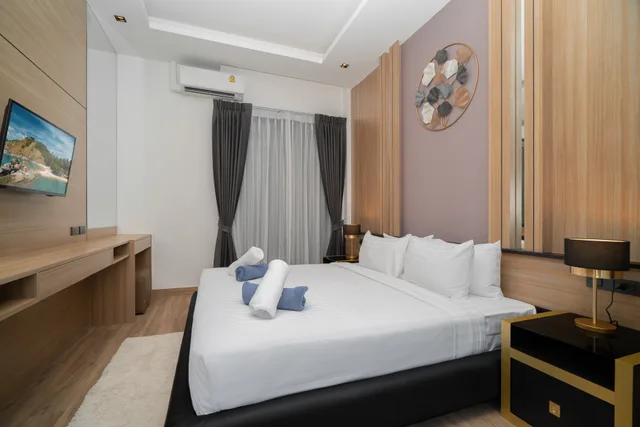 فيلا ديلوكس بـ3 غرف نوم، Rawai Vip Villas Kids Park And Spa 4/10