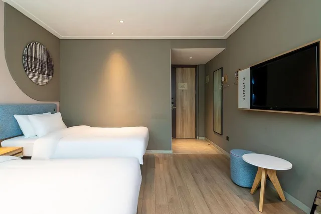 غرفة بسريرين، Motel 268 (Xiamen Railway Station) 2/2