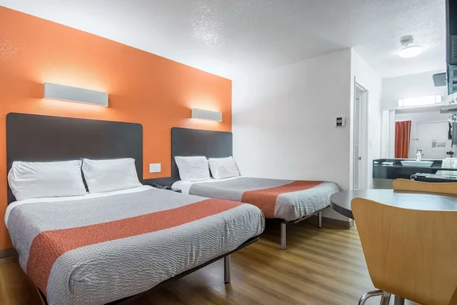 غرفة ديلوكس بسريرين مزدوجين للمدخنين، Motel6 Bakersfield, CA - Central 2/5