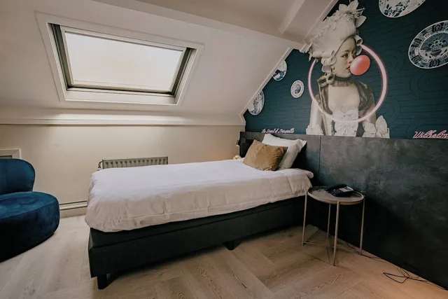 Standard, Single, Single Bed, Hotel Heemskerk 3/9