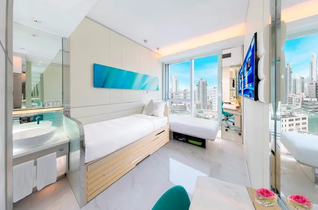 غرفة بريميير عائلية، iclub Mong Kok Hotel 1/2