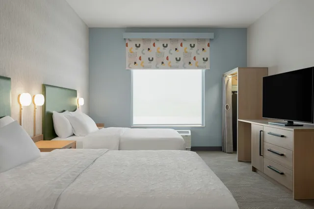 جناح استوديو بسريرين كوين لذوي الإعاقة، Home2 Suites by Hilton Kearney 1/7
