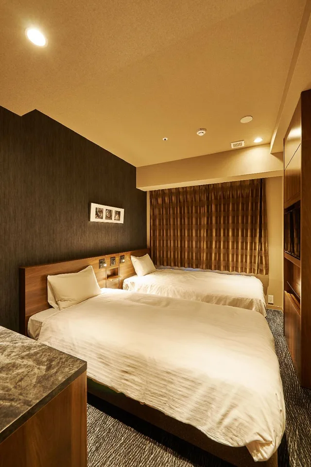 Room, 2 Double Beds, No Cleaning Services, Welina Hotel Premier Nakanoshima East 1/2