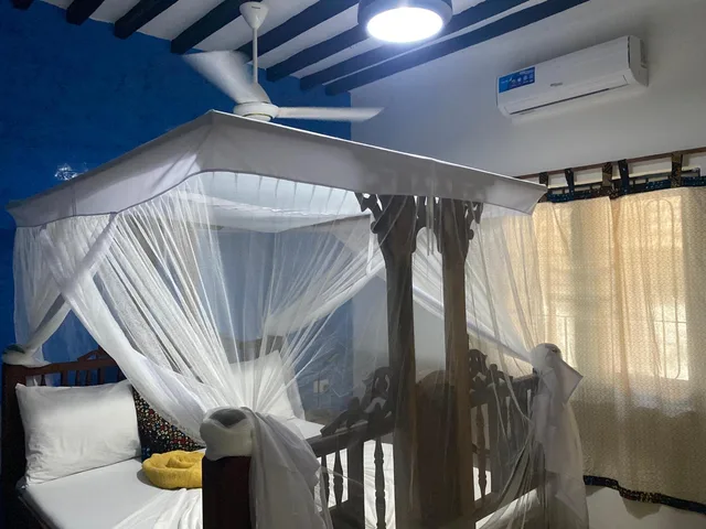 غرفة بسرير مزدوج بإطلالة على الحديقة، Mbuyuni Beach Village 4/10