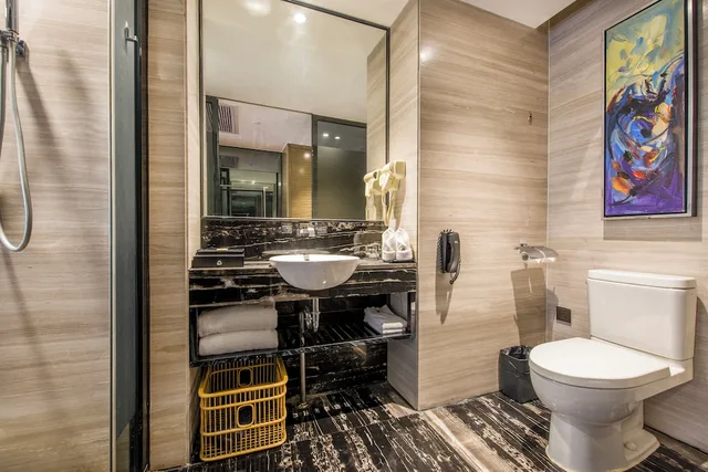 غرفة تنفيذية بسريرين منفصلين، La Perle International Hotel 7/7