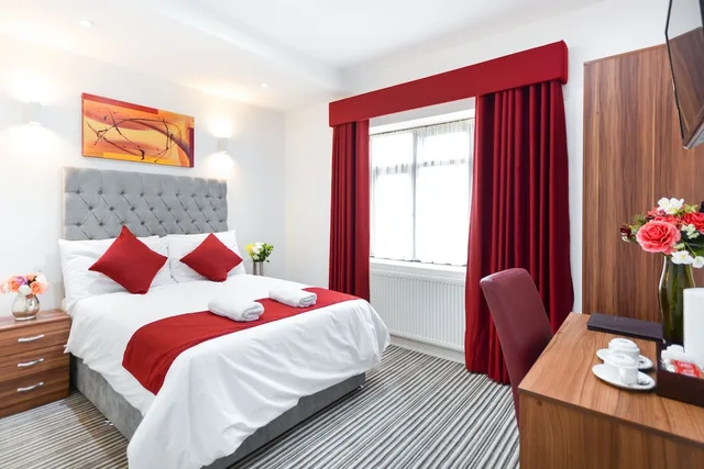 غرفة ديلوكس بسرير مزدوج، Green View Hotel Near Dartford 1/3