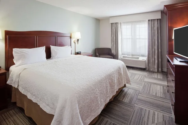 جناح بسرير كينج بإطلالة على البحيرة بغرفتين مع أريكة بحوض جاكوزي، Hampton Inn Duluth Canal Park 2/7