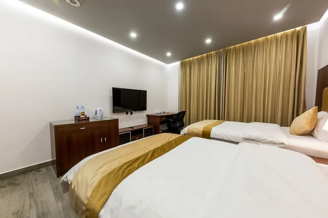 غرفة أساسية بسريرين منفصلين، فندق روزالينا(Rosalina Hotel) 3/5
