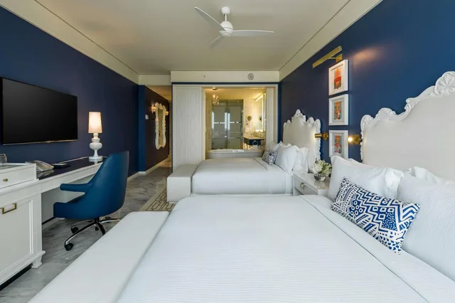 غرفة بسرير كوين بإطلالة على البحر بشرفة، Grand Hyatt Baha Mar 4/7