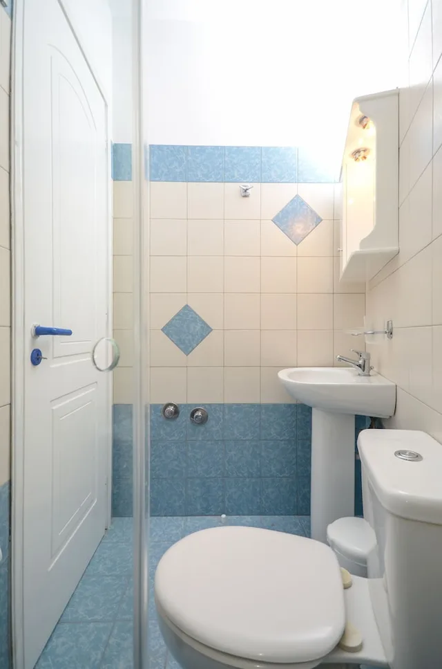 شقة بسرير مزدوج وسريرين منفصلين بغرفتي نوم في الطابق الأرضي، Hotel Francesca 3/5