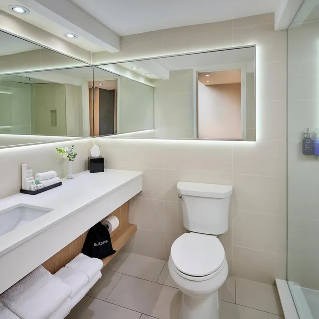 غرفة بسرير كينج وسريرين كوين، Radisson Blu Toronto Downtown 7/8