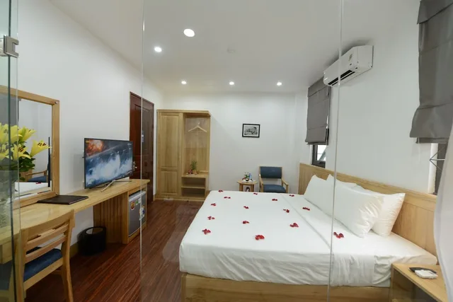 غرفة تنفيذية بسرير مزدوج، Blue Hanoi Inn City Hotel 1/4