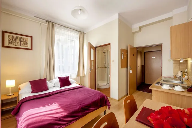 غرفة قياسية بسرير مزدوج، Maly Krakow Aparthotel 3/6