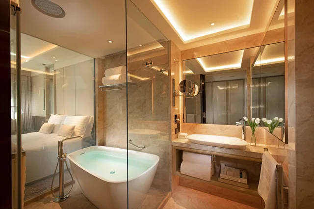 جناح جونيور بسرير كوين، Kempinski Hotel Beijing Yansha centre 3/3
