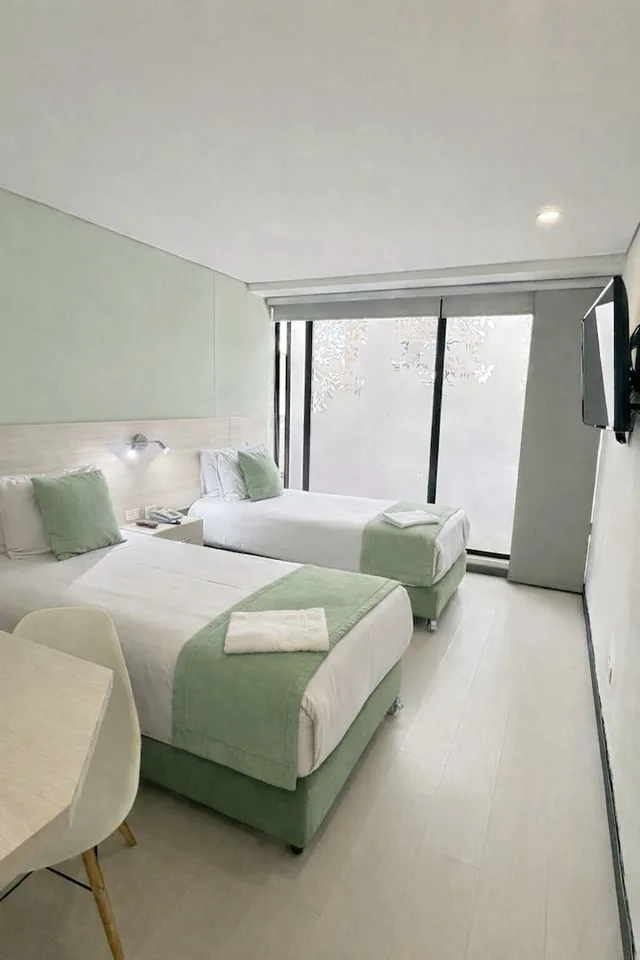 غرفة قياسية بسريرين منفصلين، Hotel Regency Boutique La Feria 1/7