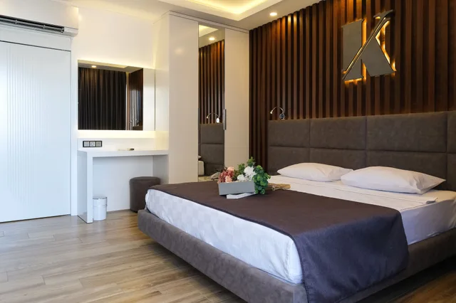 دوبلكس عائلي بسرير كوين وسريرين منفصلين، Kaila Beach Hotel 4/6