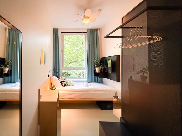غرفة قياسية مفردة، De Pijp Boutique Hotel 5/9