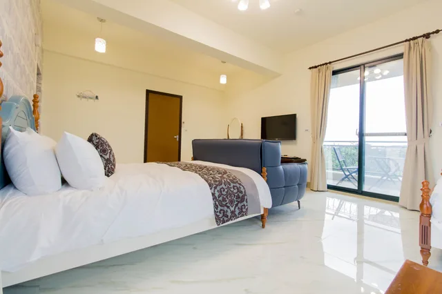 غرفة عائلية بأربعة أسرّة وسريرين مزدوجين، Shan Hai B&B 1/4