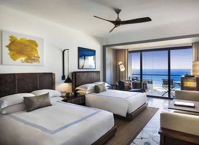 غرفة بسريرين كوين بإطلالة على البحر لذوي الإعاقة، THE CAPE - A THOMPSON HOTEL 2/9