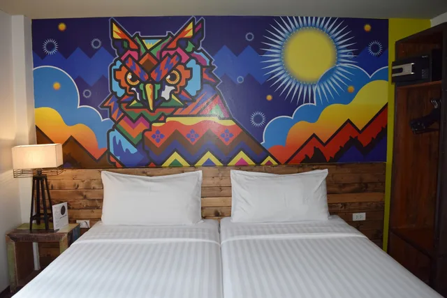 غرفة ديلوكس بسرير مزدوج، Cacha Hotel 1/4