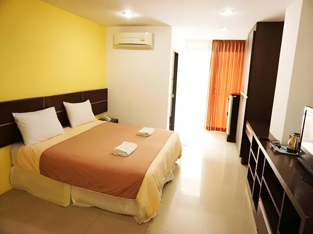 غرفة سوبيريور بسرير كينج، Diamond Bangkok Apartment 1/2