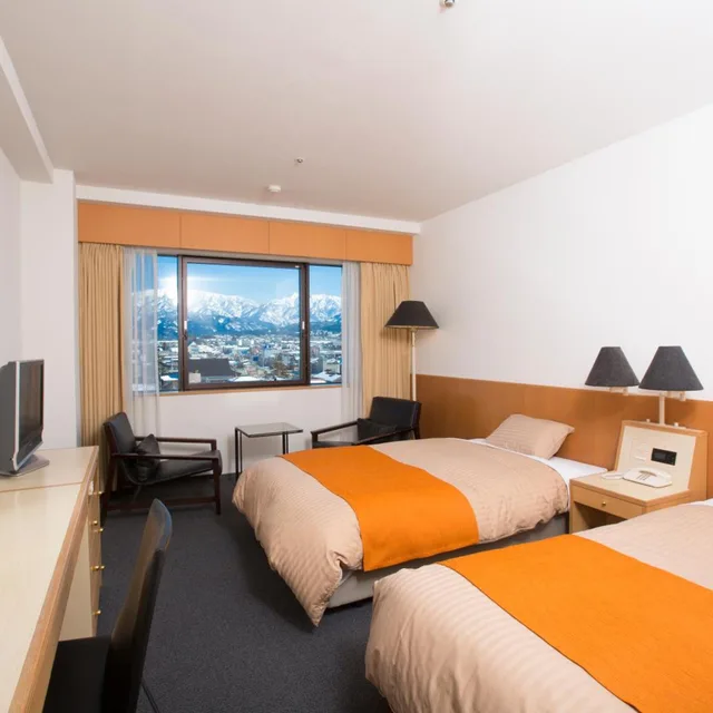 غرفة بسريرين منفصلين في طابق مرتفع، Hotel Granmirage 3/5
