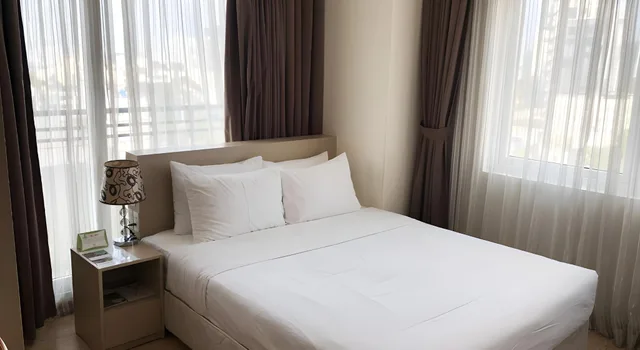 شقة بسرير كينج بغرفة نوم واحدة، G8 Center Hotel Saigon 1/1
