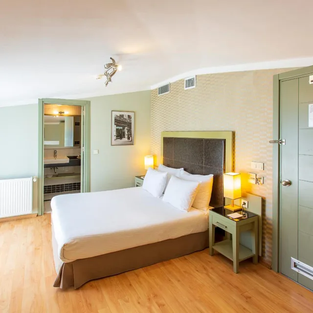 غرفة بسرير مزدوج أو سريرين منفصلين، Hotellino 6/10
