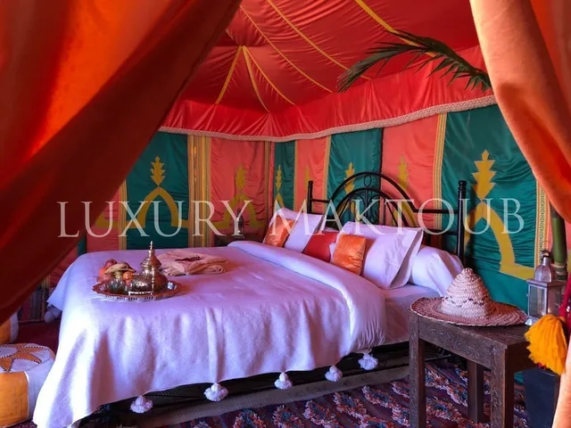 خيمة ديلوكس بسريرين منفصلين، Luxury Maktoub 3/3