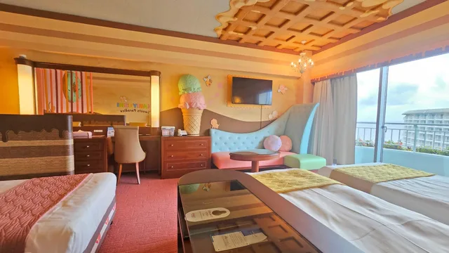 غرفة رباعية، Okinawa Kariyushi Beach Resort Ocean Spa 1/1