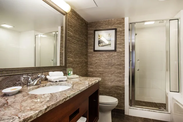 جناح بسرير كينج بغرفة نوم واحدة بحوض جاكوزي، Holiday Inn Saratoga Springs 2/3