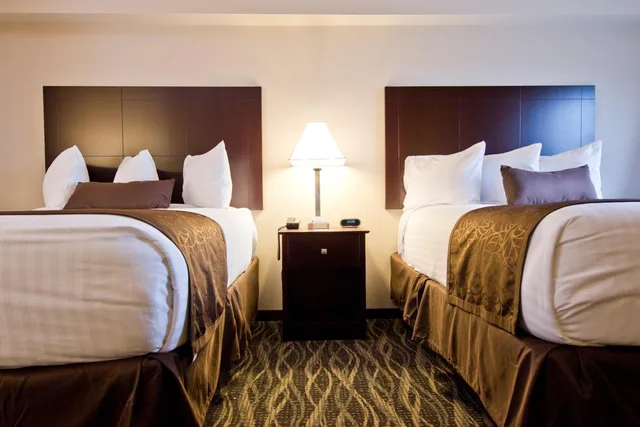 Room, Single, 2 Queen Beds, Sofa، Cobblestone Inn & Suites - Boone 1/4