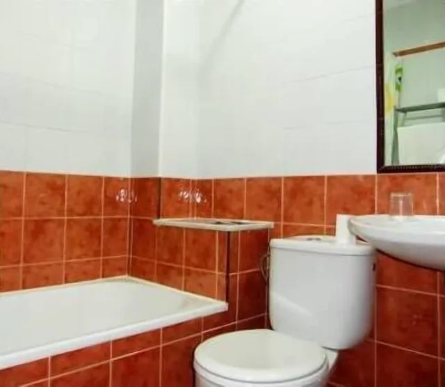 غرفة بسرير مزدوج أو سريرين منفصلين، Hostal Villa 4/4