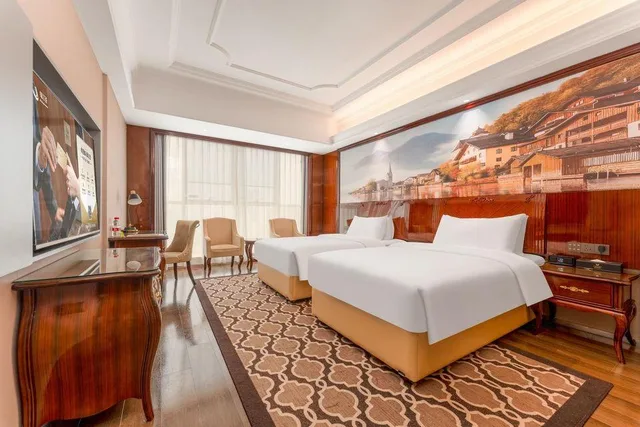 غرفة تنفيذية بسريرين منفصلين، Vienna International Hotel (Foshan Lecong Center) 2/2