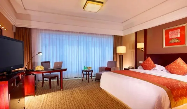 غرفة ديلوكس بسرير كينج، Crowne Plaza City Center Ningbo 1/4