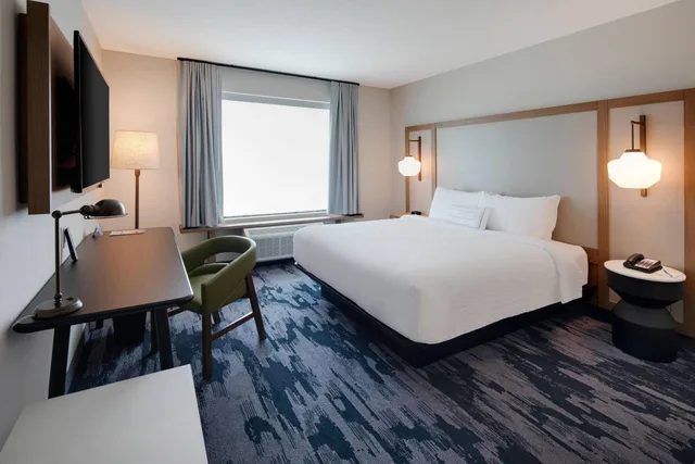 غرفة بسرير كينج بحوض استحمام لذوي الإعاقة، Fairfield Inn And Suites By Marriott Tampa Wesley Chapel 2/10