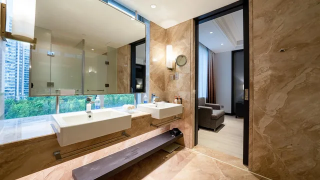 Standard, King Bed, Golf Course View, Lounge Access، Crowne Plaza Shanghai Anting Golf 3/4