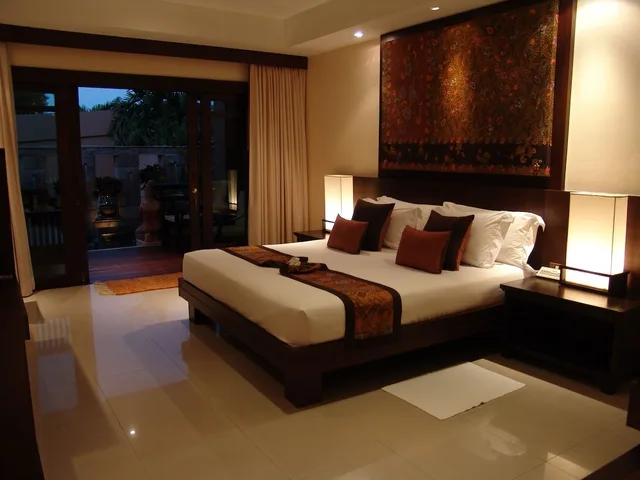 غرفة ديلوكس بسرير كينج بإطلالة على الحديقة، Bo Phut Resort and Spa 2/4