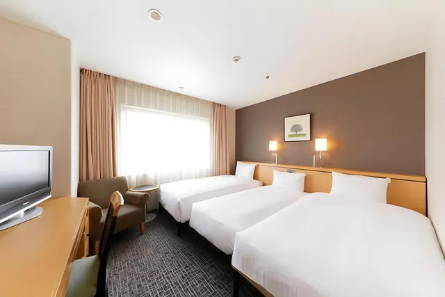 غرفة قياسية ثلاثية بثلاثة أسرّة، Hotel Agora Osaka Moriguchi 1/1