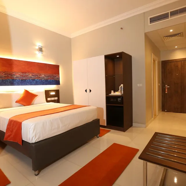 غرفة سوبيريور بسرير مزدوج أو سريرين منفصلين بإطلالة على المسبح، Gloria Aqua Park new Aswan 5/10