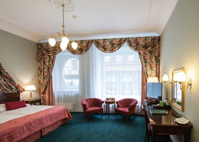 غرفة ديلوكس بسريرين منفصلين مع أريكة، Hotel Liberty Prague 5/7