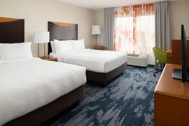 غرفة بسريرين كوين، Fairfield Inn & Suites By Marriott Portland Airport 1/2