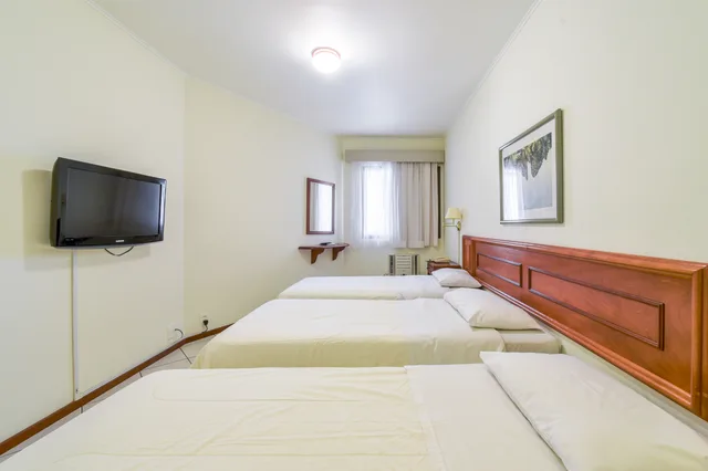 غرفة ثلاثية بثلاثة أسرّة، Hotel Park Tower Campinas by Nacional Inn 1/3