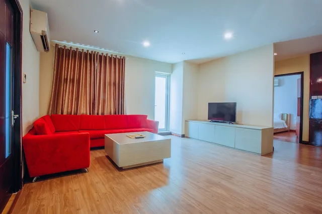 جناح بسريرين كينج بغرفتي نوم، Vinh Trung Plaza Apartments Hotel 7/10