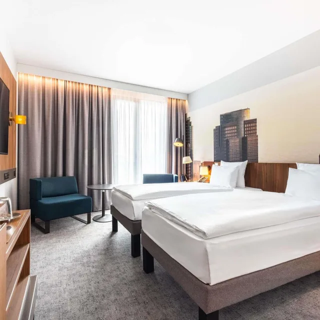 غرفة قياسية بسرير فردي، Novotel Regensburg Zentrum 2/10