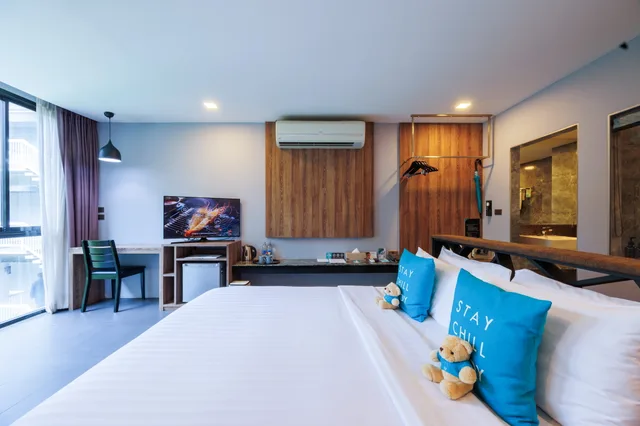 غرفة ديلوكس بسرير مزدوج أو سريرين منفصلين، Cross Vibe Chiang Mai Decem 1/10
