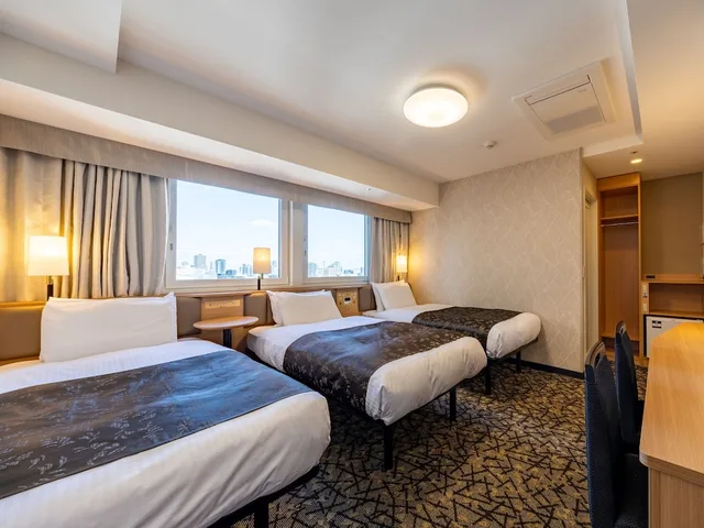Standard, Triple, 3 Beds, APA Hotel & Resort Osaka Namba Ekimae Tower 2/7